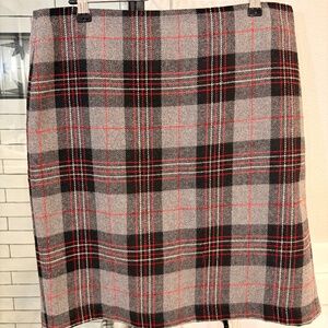 Talbots plaid skirt